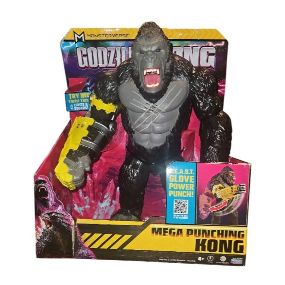 Godzilla x Kong Mega Punching Kong 13" Figure Playmates B.E.A.S.T. Glove